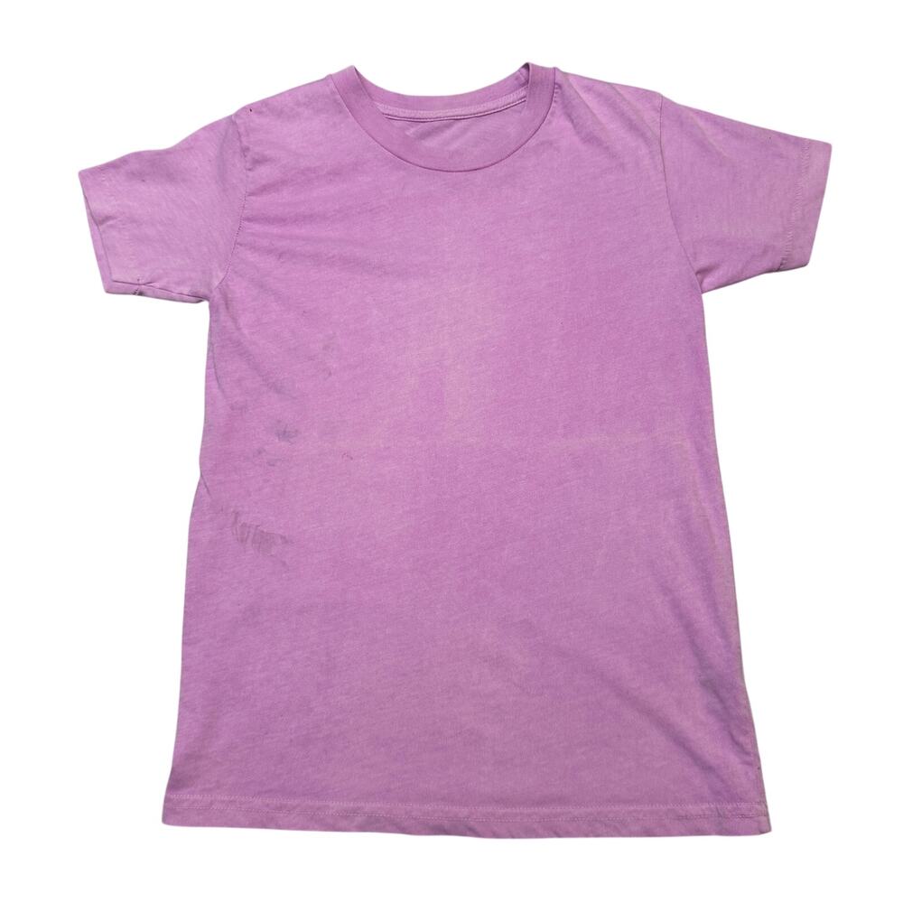 Aviator Nation Blank Pink Crewneck Short Sleeve T Shirt Kid's 10